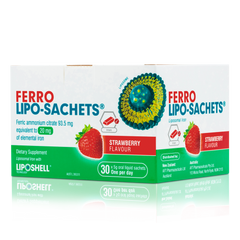 Ferro Lipo-Sachets® Strawberry 20mg