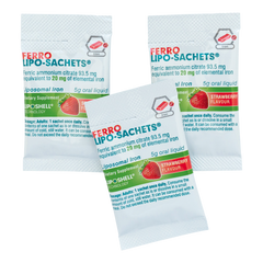 Ferro Lipo-Sachets® Strawberry 20mg