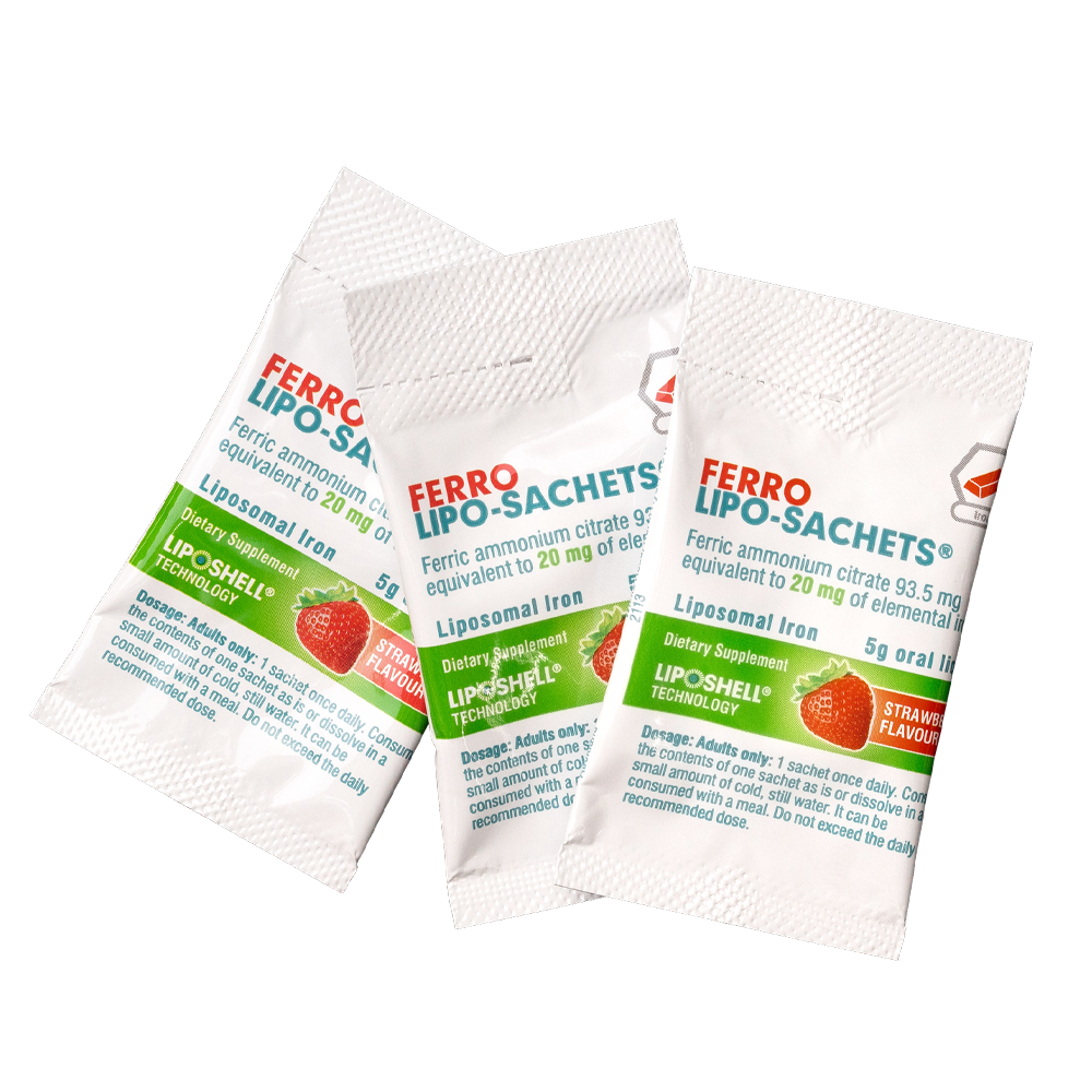 Ferro Lipo-Sachets® Strawberry 20mg