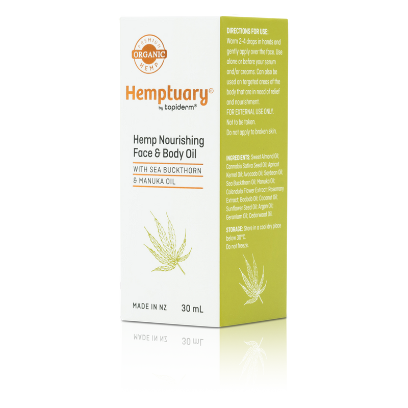 Hemptuary® Hemp Nourishing Face & Body Oil