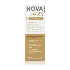 NovaTears®+ Omega-3 Eye Drops