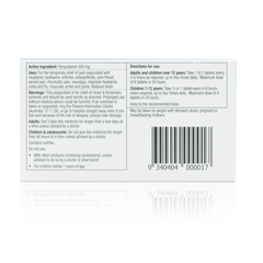 Value Choice® Paracetamol, 500mg