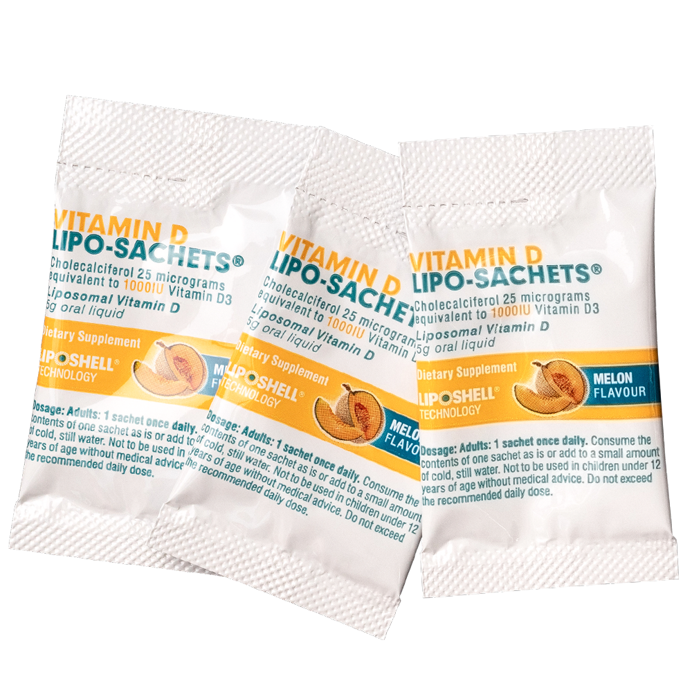 Vitamin D Lipo-Sachets® - Melon Flavour - 1000IU
