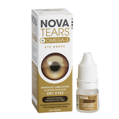 NovaTears®+ Omega-3 Eye Drops