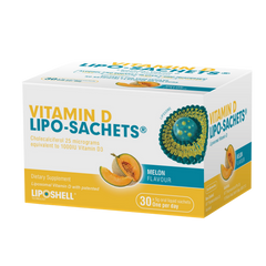 Vitamin D Lipo-Sachets® - Melon Flavour - 1000IU